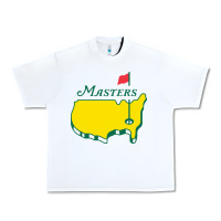 White MASTERS TOURNAMENT GOLF 2022 Urban Heavy Tee - linhVisuals