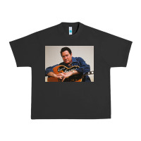 Pigment Black lefty frizzell's music collected in ne Urban Heavy Tee - linhVisuals