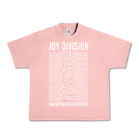 Salmon JOY DIVISION - UNKNOWN PLEASURES Urban Heavy Tee - linhVisuals