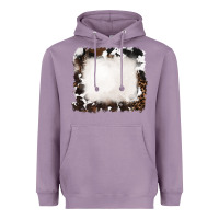 Lavender cowhide frames background Heavyweight Hoodie - RanaPortraitStore