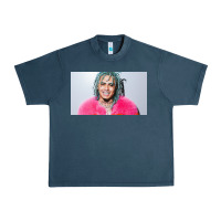 Midnight Navy chinese rappers beef with lil pump Urban Heavy Tee - linhVisuals