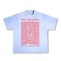 Grape Ice JOY DIVISION - UNKNOWN PLEASURES - JAPANESE Urban Heavy Tee - linhVisuals