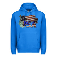 True Royal usa  statue of liberty Premium Hoodie - BarkalooDesign