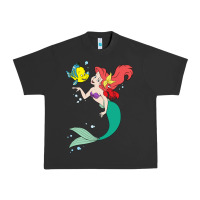 Pigment Black ariel mermaid Urban Heavy Tee - linhVisuals