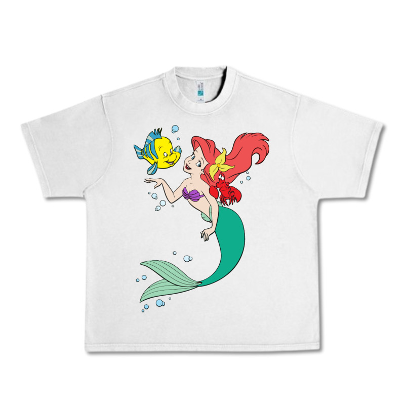 Ariel Mermaid Urban Heavy Tee by linhVisuals | Teevron