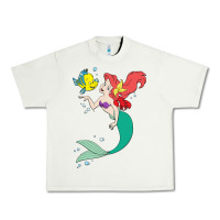 Pistachio ariel mermaid Urban Heavy Tee - linhVisuals