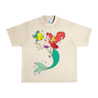 Sandshell ariel mermaid Urban Heavy Tee - linhVisuals
