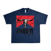 Navy cowboy killer tshirt Urban Heavy Tee - linhVisuals