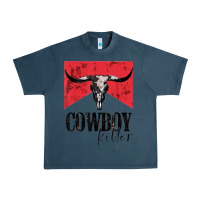 Midnight Navy cowboy killer tshirt Urban Heavy Tee - linhVisuals