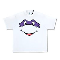 White donatello Urban Heavy Tee - linhVisuals