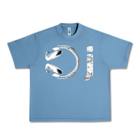 Pebble Blue dj music tshirt Urban Heavy Tee - linhVisuals