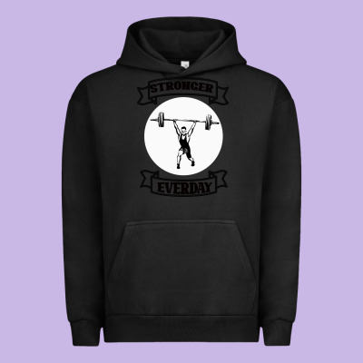 Stronger Everday Urban Hoodie Designed By Bettercallsaul