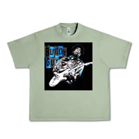 Oil Green Buddy Guy  Best Player Bluess Legend Urban Heavy Tee - linhVisuals