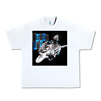 White Buddy Guy  Best Player Bluess Legend Urban Heavy Tee - linhVisuals