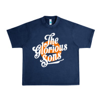 Navy the glorious sons 10 Urban Heavy Tee - linhVisuals