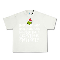 Pistachio Loathe Entirely Grinch For Light Hate hate hate happy christmas Urban Heavy Tee - linhVisuals
