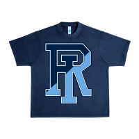 Navy Rhode Island Gifts, Rams Vintage Urban Heavy Tee - linhVisuals