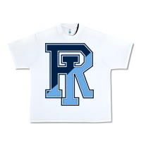 White Rhode Island Gifts, Rams Vintage Urban Heavy Tee - linhVisuals