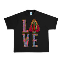 Black Love Lady Of Guadalupe Urban Heavy Tee - Jasminsmagicworld