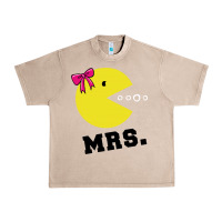 French Oak Mrs Pacman Urban Heavy Tee - linhVisuals