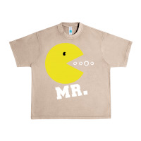 French Oak Mr Pacman Urban Heavy Tee - linhVisuals