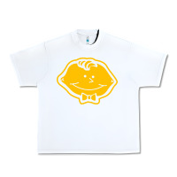 White lemonhead vintage Urban Heavy Tee - linhVisuals