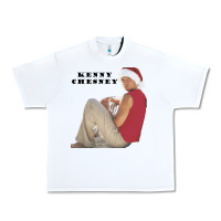 White KENNY CHESNEY Urban Heavy Tee - linhVisuals