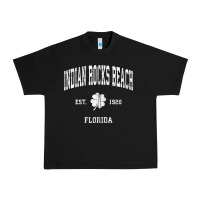 Black indian rocks beach florida vintage shamrock sports zip hoodie Urban Heavy Tee - linhVisuals