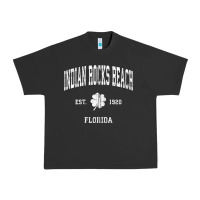 Pigment Black indian rocks beach florida vintage shamrock sports zip hoodie Urban Heavy Tee - linhVisuals