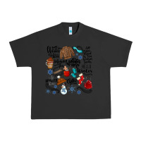 Pigment Black winter festive essentials Urban Heavy Tee - CowhideDigitalArt
