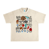 Sandshell winter festive essentials Urban Heavy Tee - CowhideDigitalArt