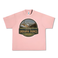 Salmon indiana dunes national park lake michigan beach trails t shirt Urban Heavy Tee - linhVisuals