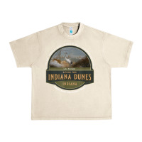 Sandshell indiana dunes national park lake michigan beach trails t shirt Urban Heavy Tee - linhVisuals