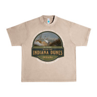 French Oak indiana dunes national park lake michigan beach trails t shirt Urban Heavy Tee - linhVisuals