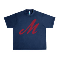 Navy Muhlenberg College Urban Heavy Tee - linhVisuals