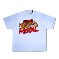 Grape Ice MONDAY NIGHT METAL Urban Heavy Tee - linhVisuals