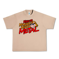 Burro MONDAY NIGHT METAL Urban Heavy Tee - linhVisuals