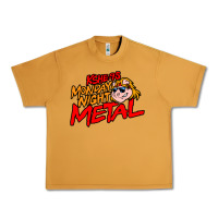 Peanut Butter MONDAY NIGHT METAL Urban Heavy Tee - linhVisuals