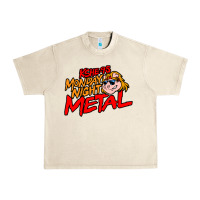 Sandshell MONDAY NIGHT METAL Urban Heavy Tee - linhVisuals