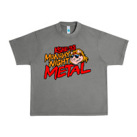 Tornado MONDAY NIGHT METAL Urban Heavy Tee - linhVisuals