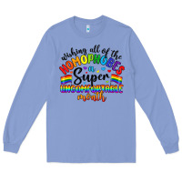 Colony Blue wishing all of the homophobes uncomfortable month Long Sleeve Tee - Artiststas