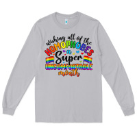 Moon Dust wishing all of the homophobes uncomfortable month Long Sleeve Tee - Artiststas