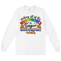 White wishing all of the homophobes uncomfortable month Long Sleeve Tee - Artiststas