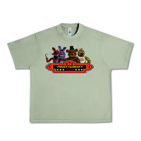 Oil Green FREDDY FAZBEAR'S Urban Heavy Tee - linhVisuals
