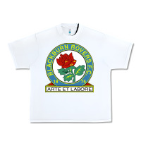 White blackburn-fc Urban Heavy Tee - linhVisuals