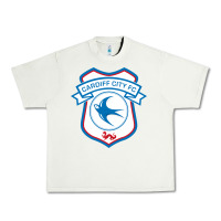 Pistachio cardiff-city-fc Urban Heavy Tee - linhVisuals