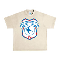 Sandshell cardiff-city-fc Urban Heavy Tee - linhVisuals