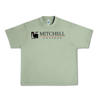 Oil Green Mitchell College Urban Heavy Tee - linhVisuals