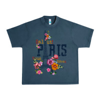 Midnight Navy PARIS Urban Heavy Tee - linhVisuals