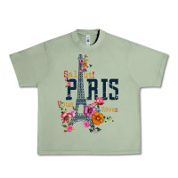 Oil Green PARIS Urban Heavy Tee - linhVisuals